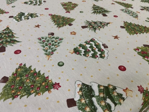mantel de Navidad resinado